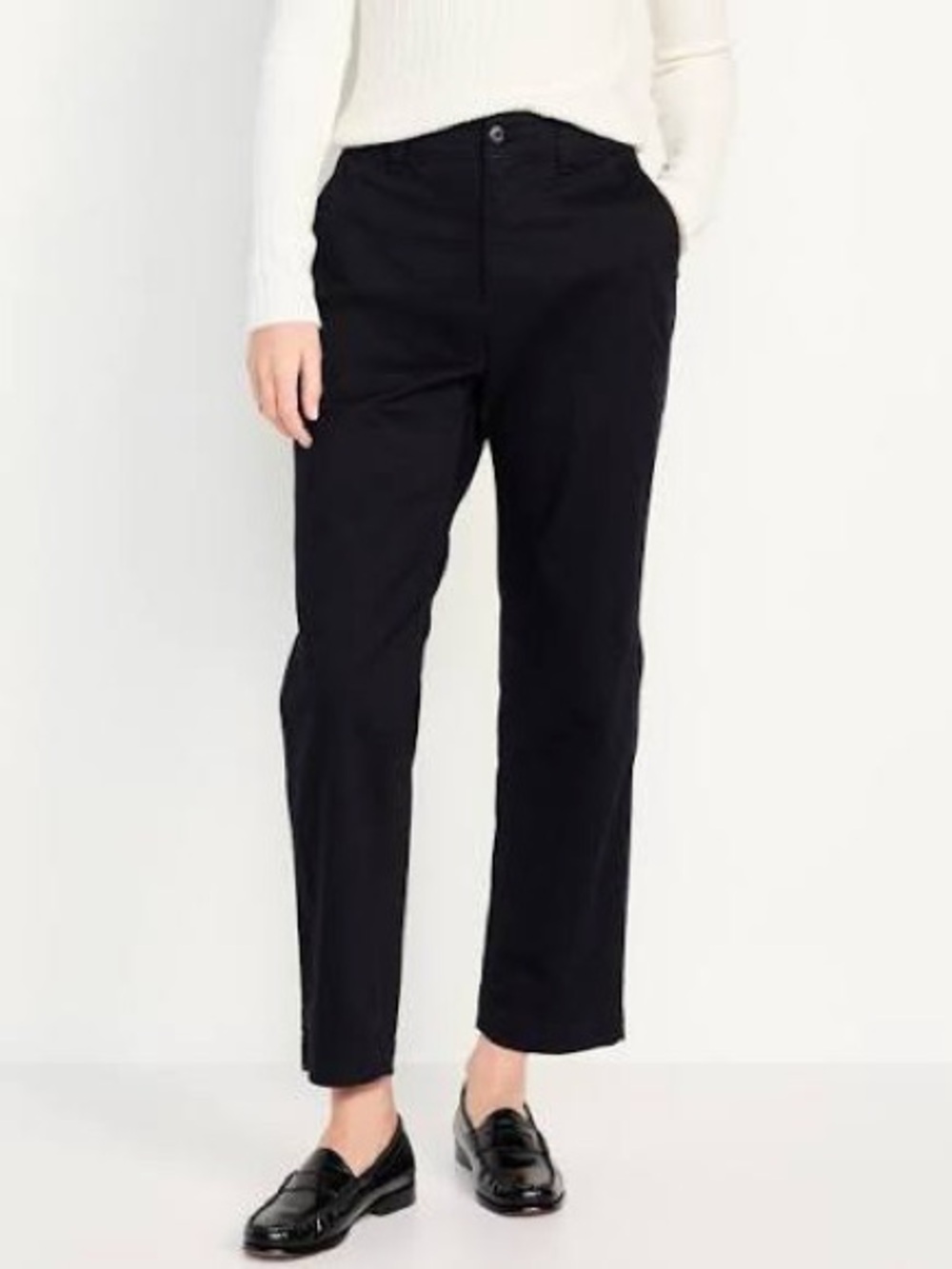 Old Navy Black High-Rise OGC Chinos
